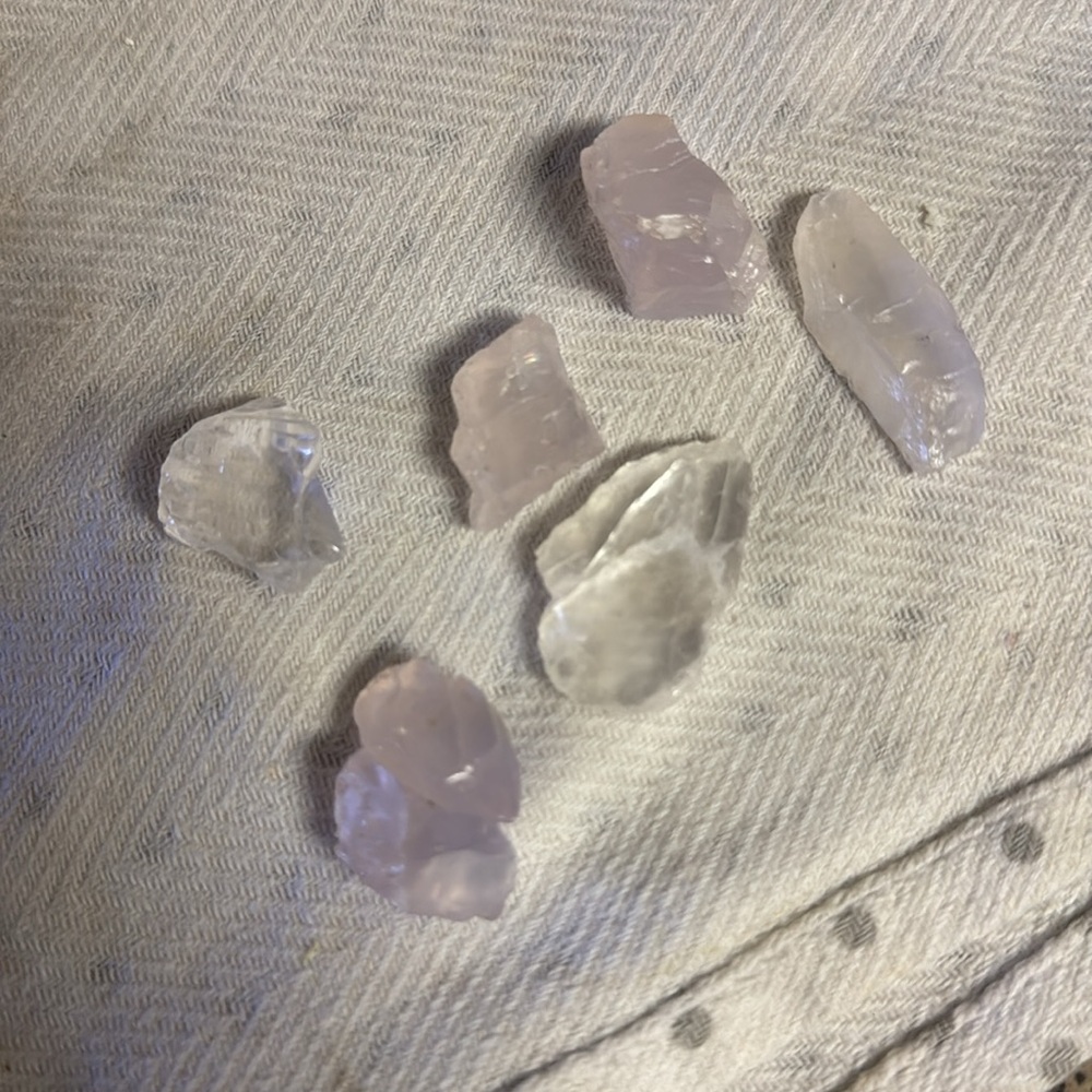 Raw Rose Quartz
